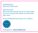 Quercetin 98% powder - 20g (0.65€/g)