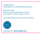 Magnesium L-threonate 99% powder - 100g (0.35€/g)
