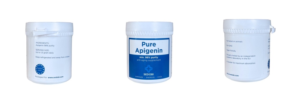 Apigenin poeder 98% zuiverheid (10g)